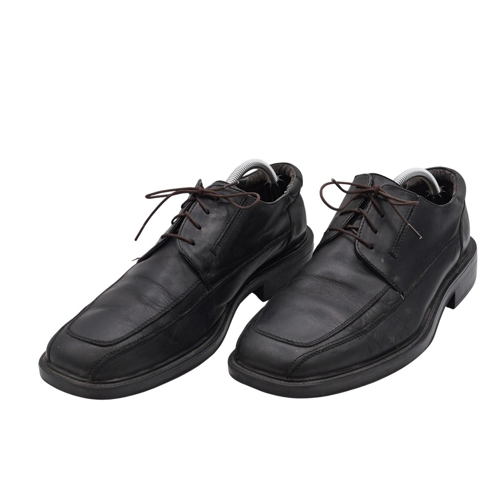 Dockers Oxford Shoes Mens Size 11 Black‎ Lace Up All Motion Comfort D80-3174